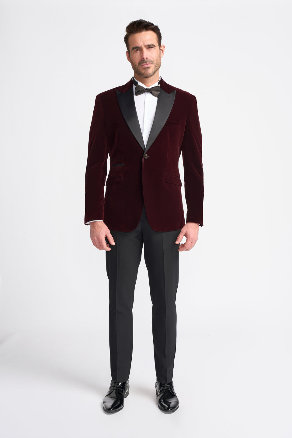 Retail - Rosa Burgundy Velvet Jacket