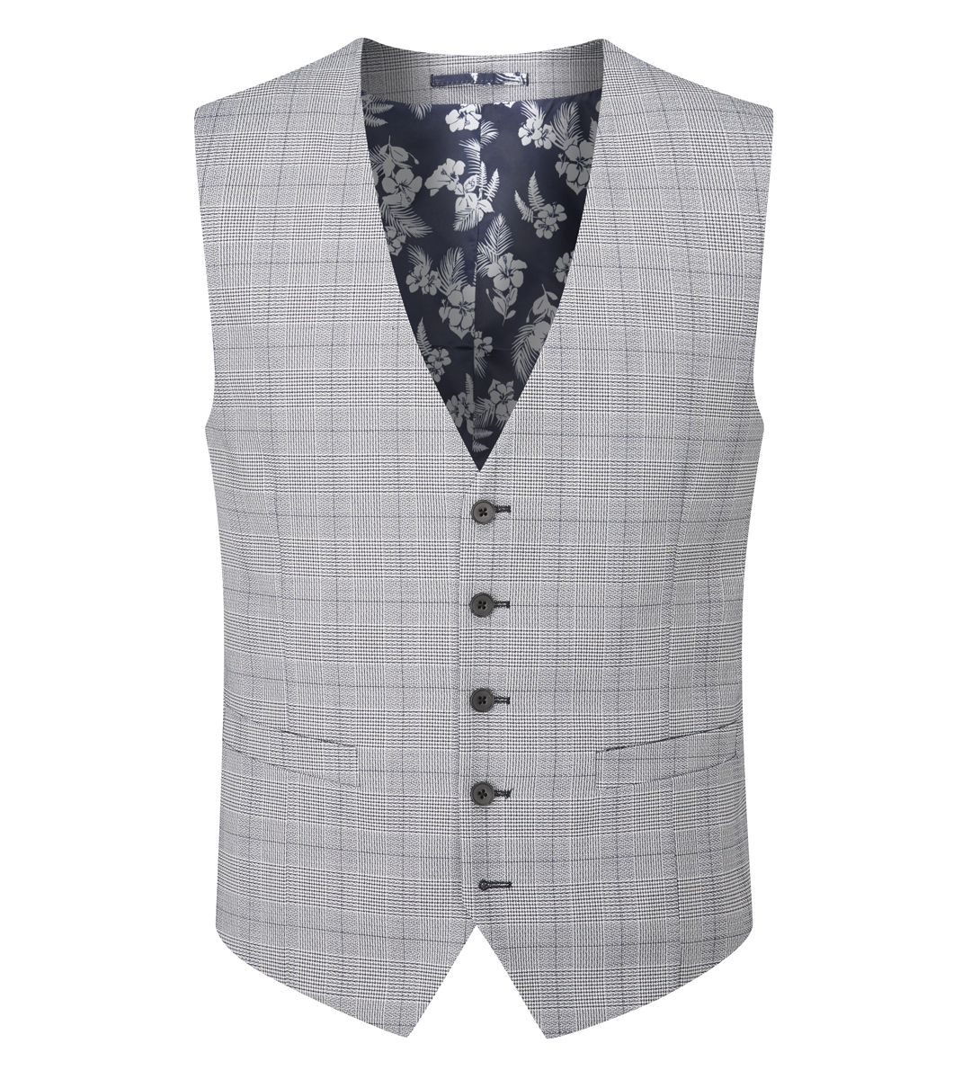 Rental - Grey Anello Waistcoat - 5019