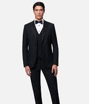 Retail Bennetti James Black Tuxedo Jacket
